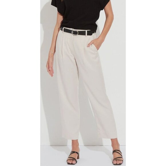NWT The Reset The Eco Slouchy Trouser Unbleached Pants-sz Medium - Picture 1 of 12